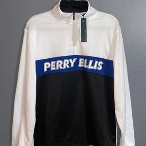 Men’s Zip Up Crew Neck